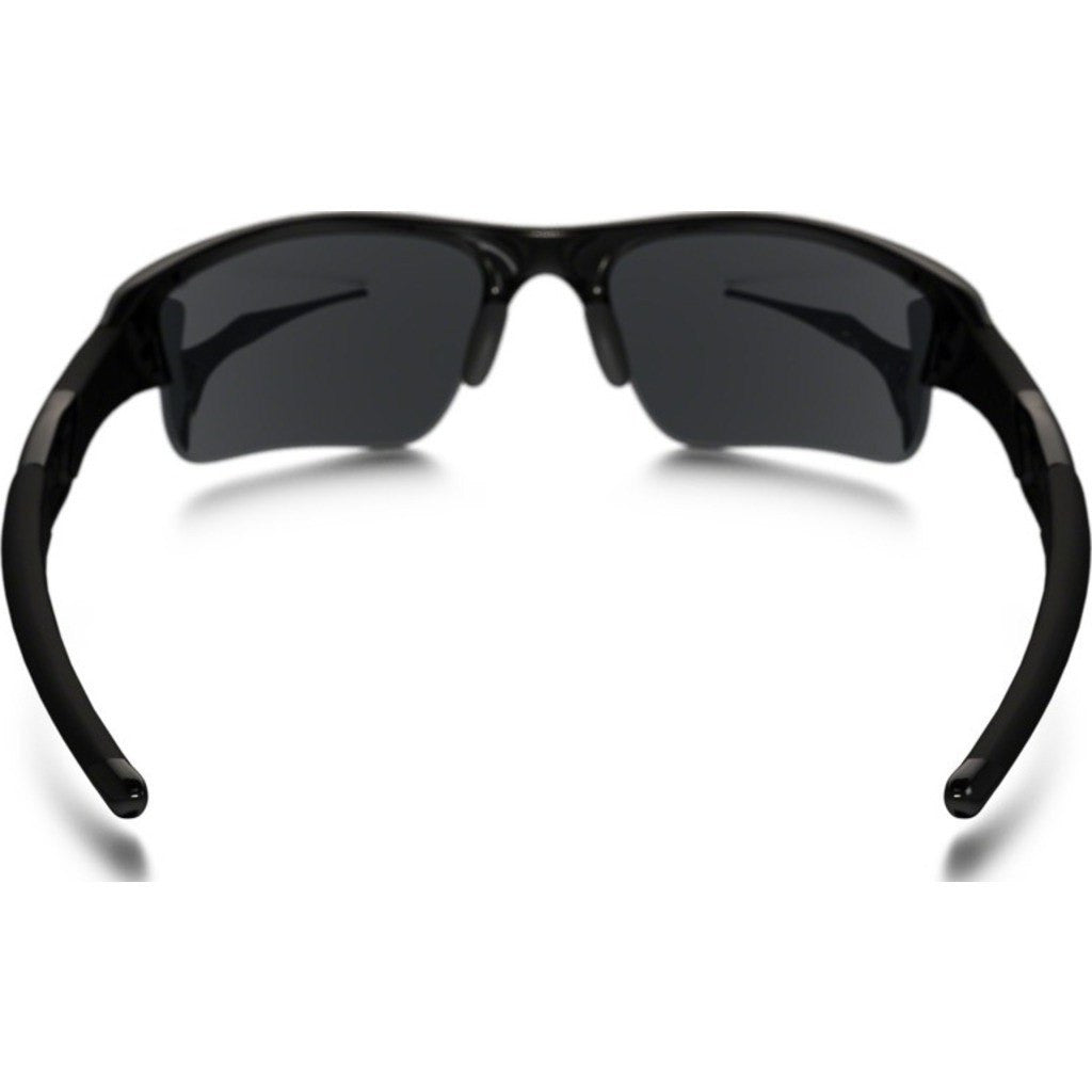 Oakley Sport Flak Jacket XLJ Jet Black Sunglasses Black Iridium 03