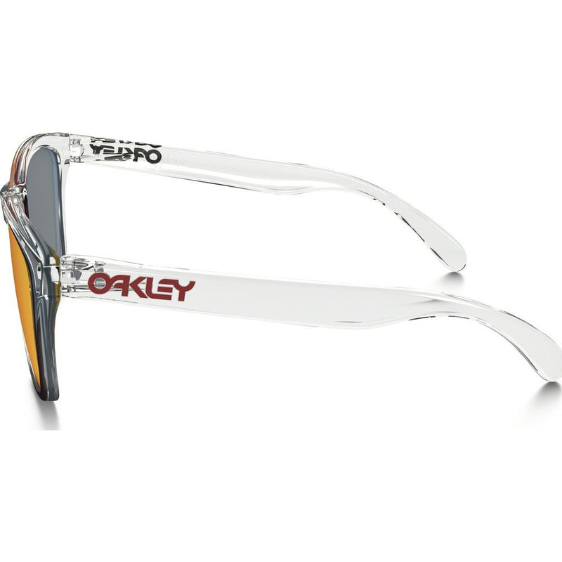 Oakley Lifestyle Frogskins Crystal Clear Sunglasses | Torch Iridium OO9013-A5