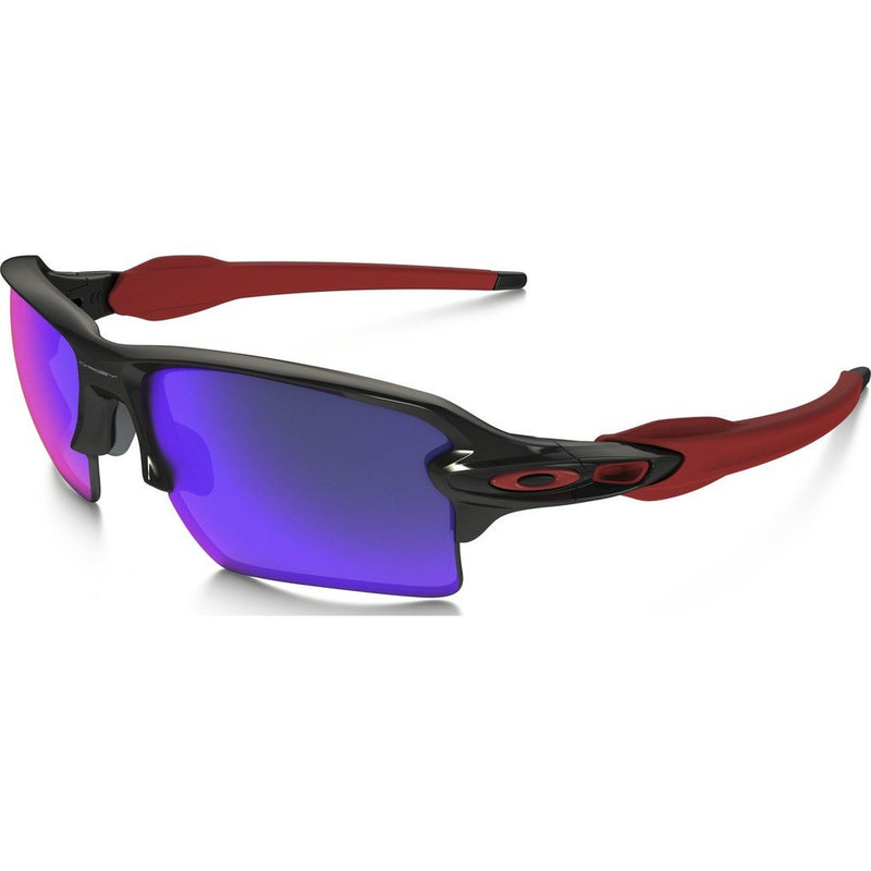 Oakley Sport Flak 2.0 XL Polished Black Sunglasses Red Iridium OO9188 ...