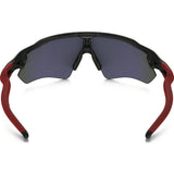 Oakley Sport Radar EV Path Polished Black Sunglasses | Red Iridium OO9208-21
