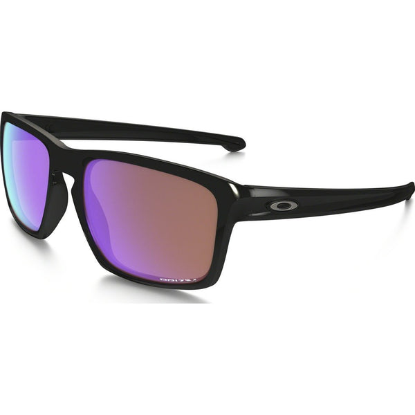 Oakley Lifestyle Sliver Polished Black Sunglasses | Prizm Golf OO9262-39