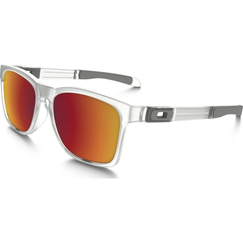 Oakley Lifestyle Catalyst Matte Clear Sunglasses | Torch Iridium OO9272-14