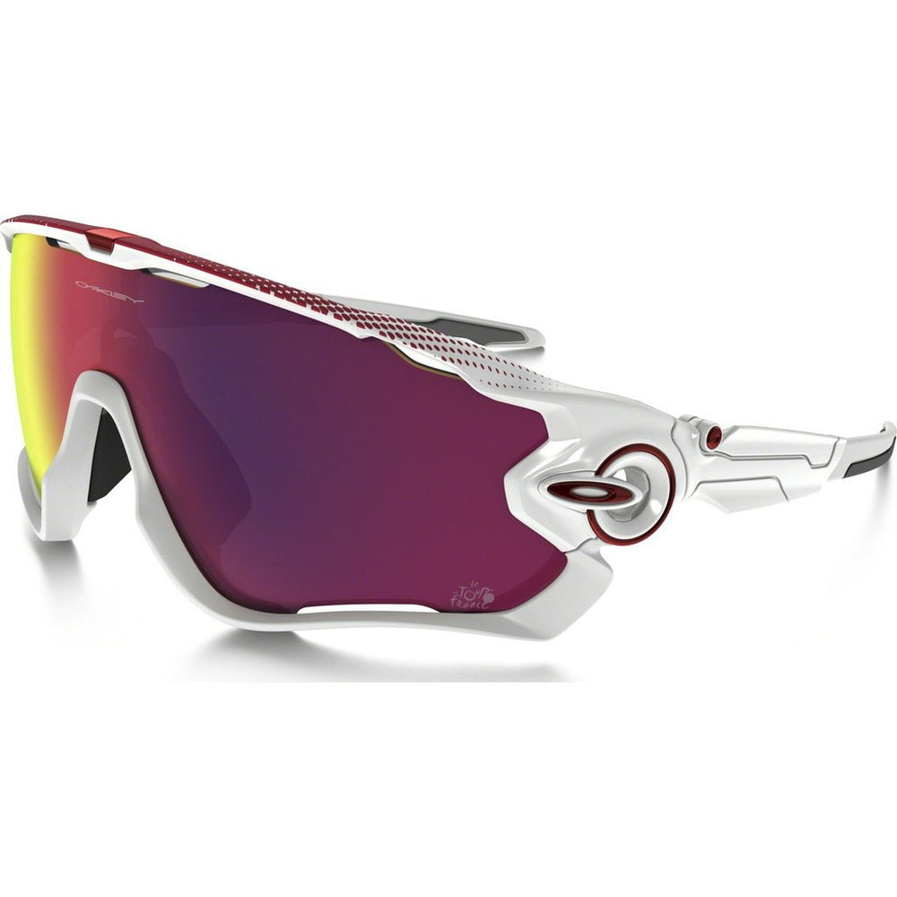 Oakley Sport Jawbreaker White Sunglasses Prizm Road TdeF OO9290-18