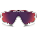 Oakley Sport Jawbreaker Polished White Sunglasses | Prizm Road TdeF OO9290-18