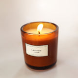 Brooklyn Candle Studio Amber Glass Candle | Lavender AM003