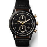 Triwa Midnight Lansen Chrono Watch | Black Classic LCST108-CL010113