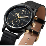 Triwa Midnight Lansen Chrono Watch | Black Classic LCST108-CL010113