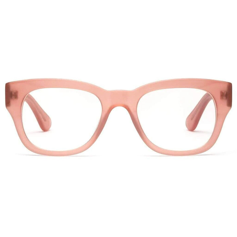 Caddis Miklos Blue Light Rx Reading Glasses | Matte Pink