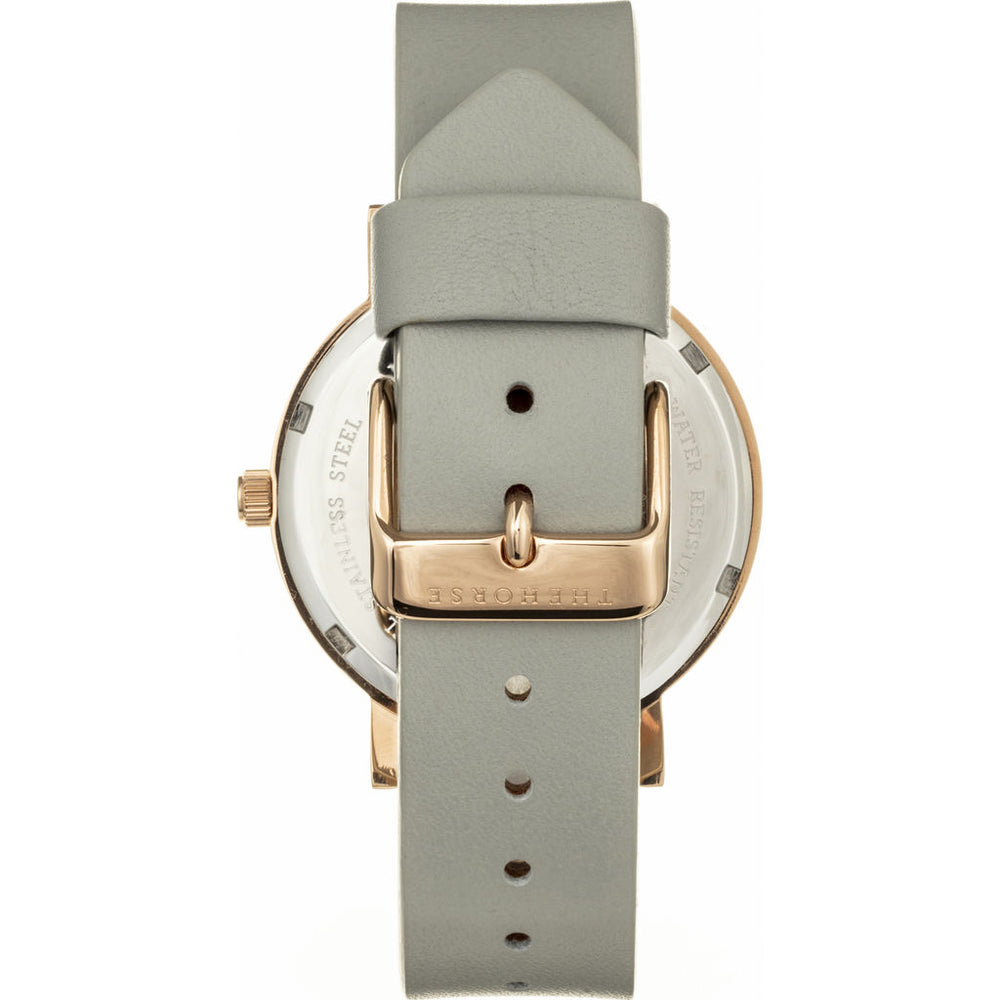 The Horse Mini Original Rose Gold Watch | White/Grey – Sportique