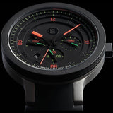 Minus-8 Layer 24 Black/Bright Automatic Watch | Silicone