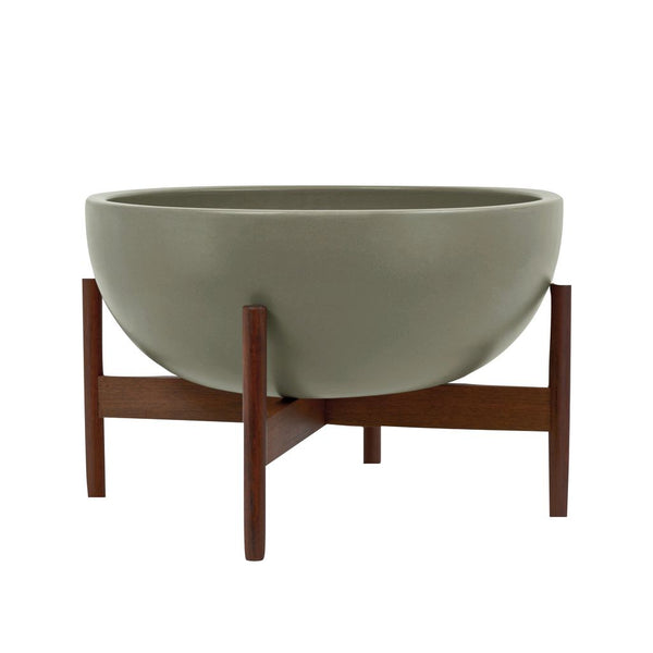 Modernica Ceramic Large Bowl Planter | Pebble