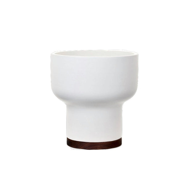 Modernica Case Study Small Mushroom With Wood Stand | White
