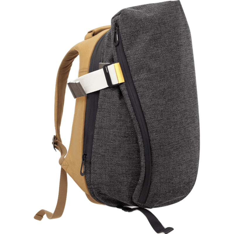 Cote et Ciel Isar Twin Touch Grid Backpack | Juniper Green/Caramel