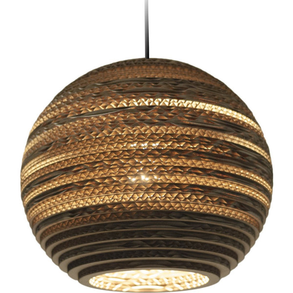 Graypants Scraplight Moon 10 Pendant Light | Natural 10.0" Diameter GP-161-UL