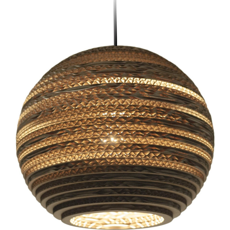 Graypants Scraplight Moon 10 Pendant Light | Natural 10.0" Diameter GP-161-UL