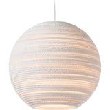Graypants Scraplight Moon 14 Pendant Light | White