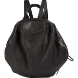Cote&Ciel Moselle Alias Cowhide Leather Backpack | Agate Black 28372