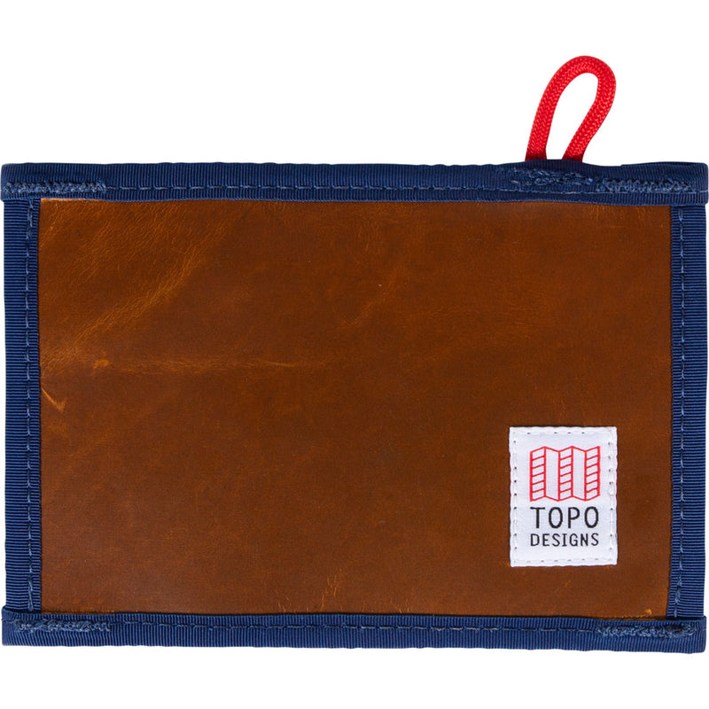 Topo Designs Leather Wallet | Brown