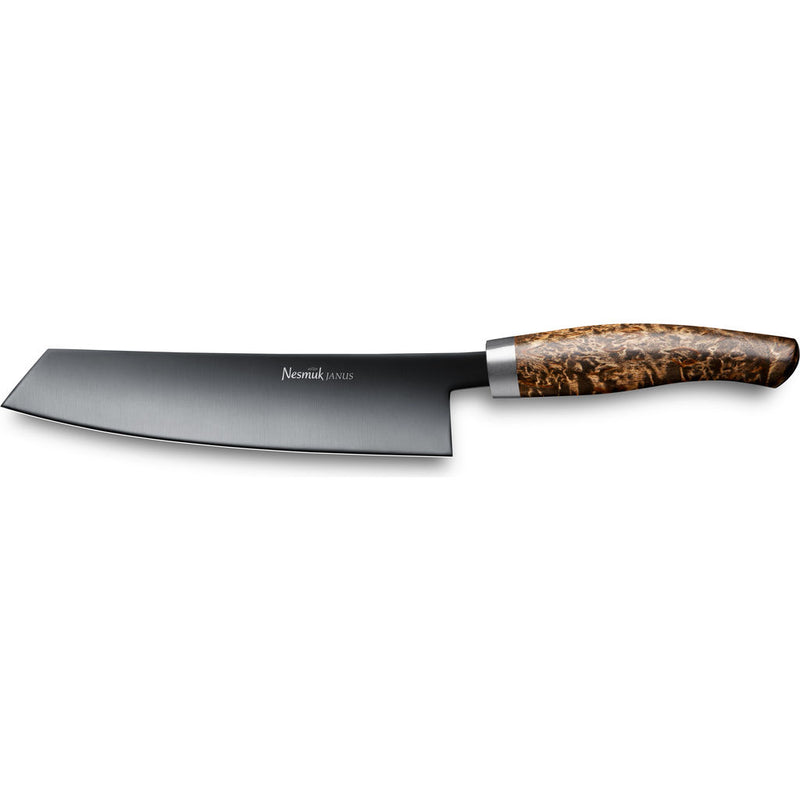 Nesmuk Janus Chef Knife | Karelian Birch Burl J5BM1802014