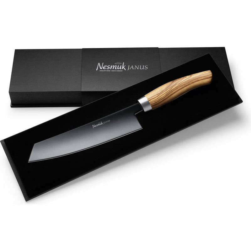 Nesmuk Janus Chef Knife | Olive Wood J5O1802013