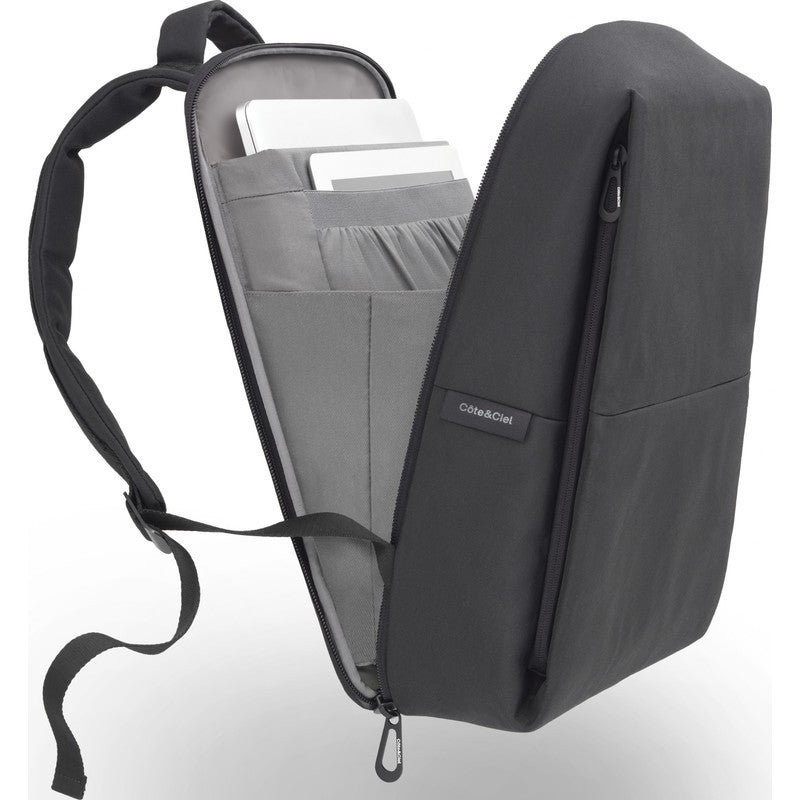 Cote et Ciel Rhine Eco Yarn Laptop Backpack | Black 28038