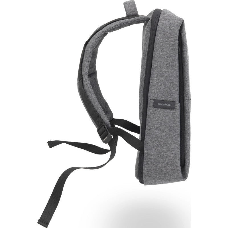 Cote&Ciel Rhine Eco Yarn Backpack | Black Melange