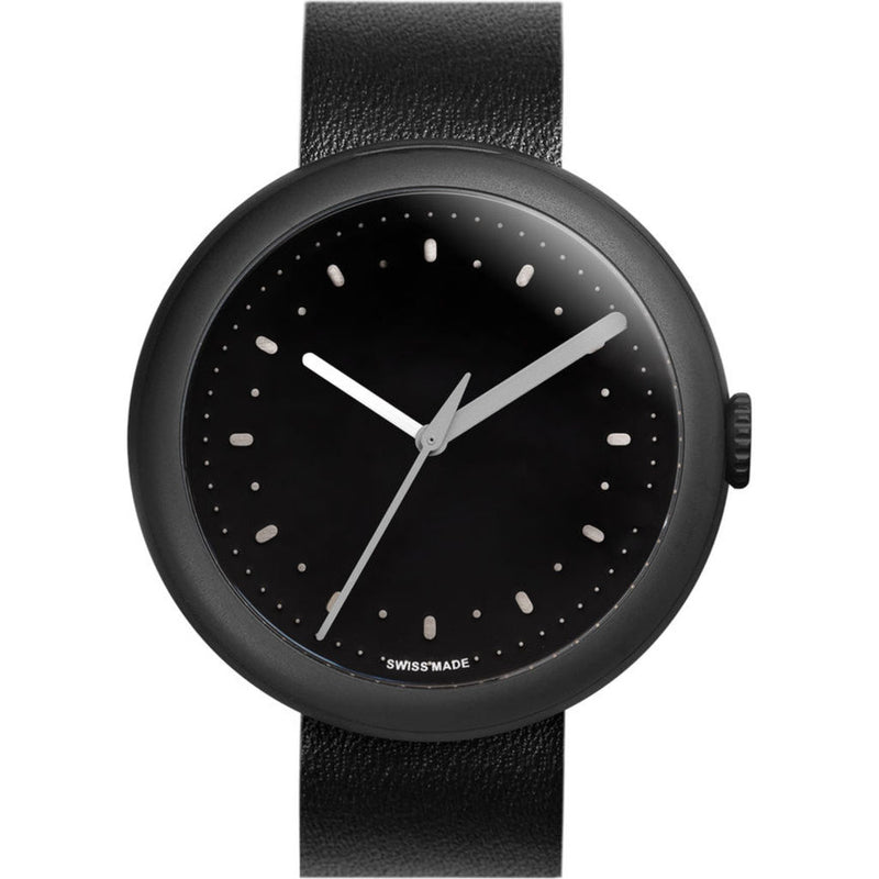 Objest Simple Charcoal Watch | Black CHABLAS110