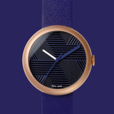 Objest Hach Copper Watch | Blue COPBLU106