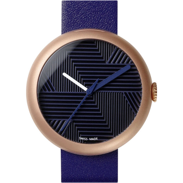 Objest Hach Copper Watch | Blue COPBLU109