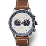 Triwa Ocean Nevil Watch | Brown Sewn Classic 2 NEST113-SC010212