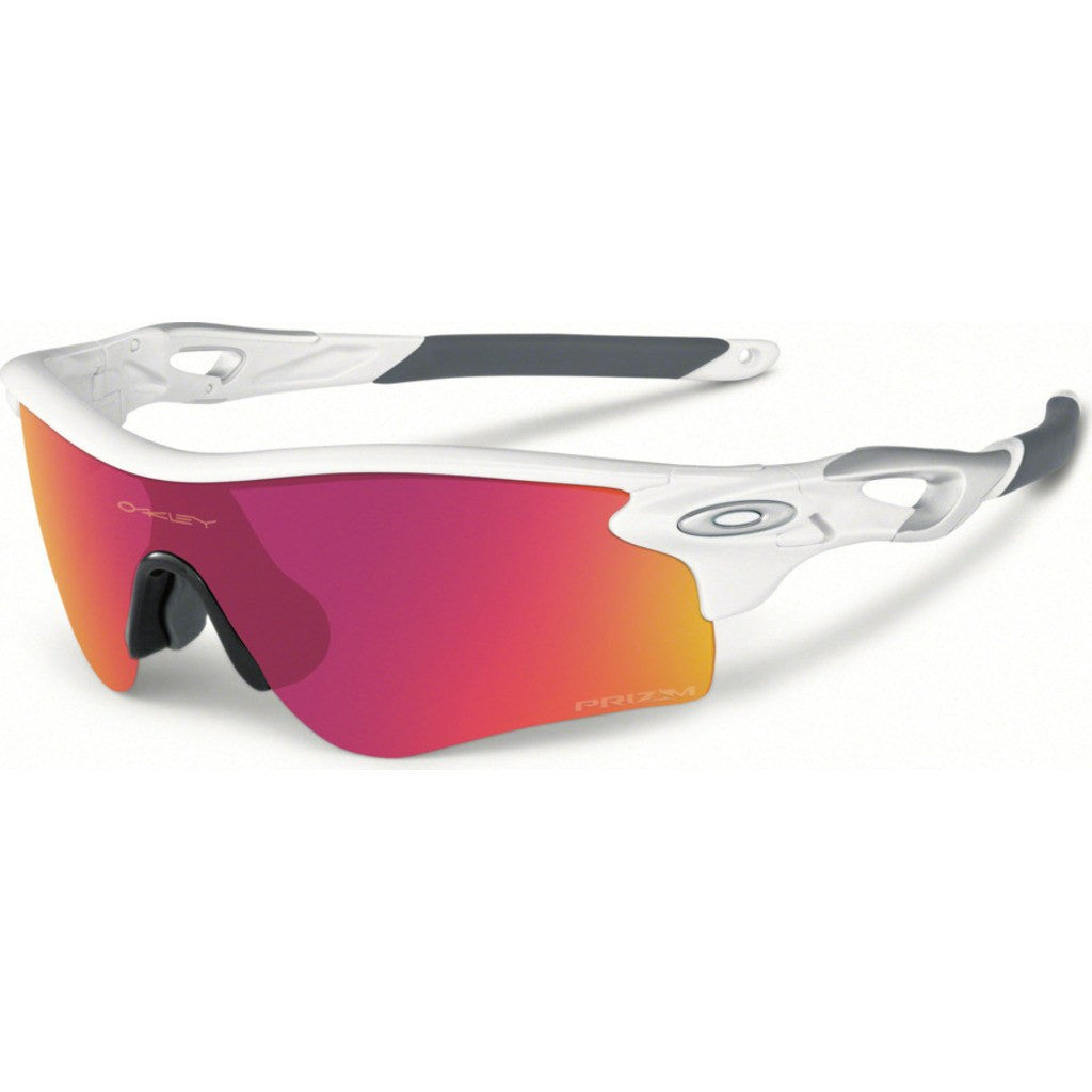 Oakley Radarlock White Sunglass Prizm Infield OO9181-33 – Sportique