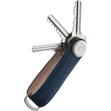 Orbitkey 2.0 Canvas Keychain | Navy