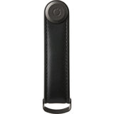 Orbitkey Leather Keychain | All Black LTHO-2-BKED