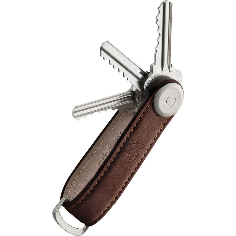 0Orbitkey 2.0 Leather Keychain | Espresso/Brown LTHO-2-ESBR