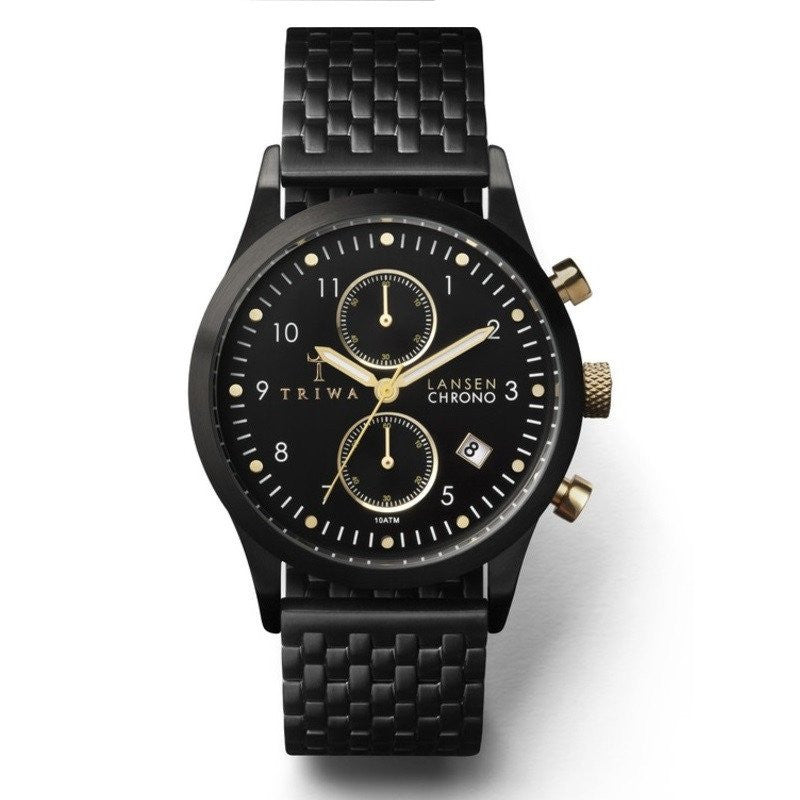Triwa Lansen Chrono Watch Midnight LCST108