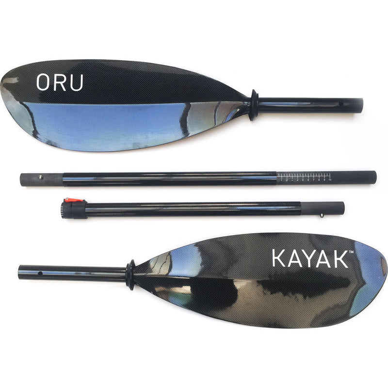 Oru 4-Piece Adjustable Kayak Paddle | Carbon Fiber 