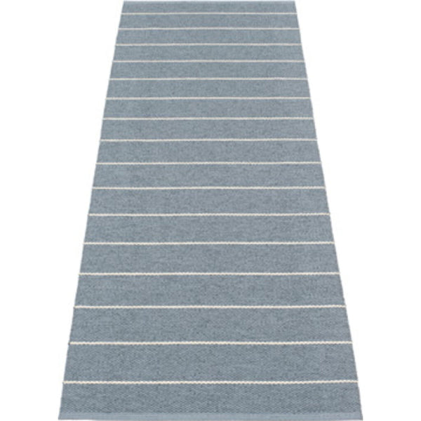 Pappelina Carl Woven Plastic Washable Rug With Double Folded Hemmed Edge