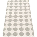 Pappelina Marre Woven Plastic Washable Rug With Double Folded Hemmed Edge 