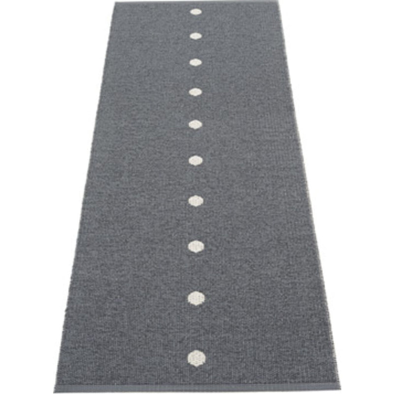 Pappelina Peg Woven Plastic Washable Rug With Double Folded Hemmed Edge
