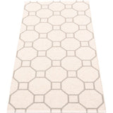 Pappelina Rakel Woven Plastic Washable Rug With Double Folded Hemmed Edge 