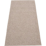 Pappelina Svea Woven Plastic Washable Rug With Double Folded Hemmed Edge  