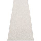 Pappelina Svea Woven Plastic Washable Rug With Double Folded Hemmed Edge  