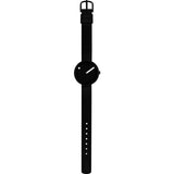 Rosendahl Picto 30mm Black Analog Watch | Black/Black Silicone RD-43360