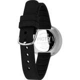 Rosendahl Picto 30mm Black Analog Watch | Silver/Black Silicone RD-43369