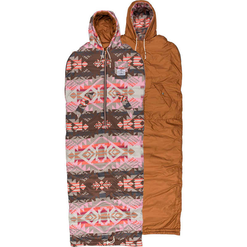 Poler x Pendleton Reversible Napsack Wearable Sleeping Bag | Misty Pink 43550001