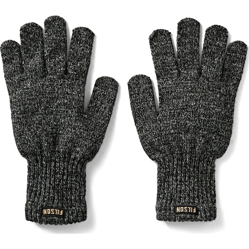 Filson Full Finger Knit Gloves | Charcoal