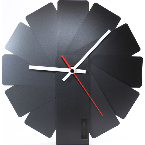 Kibardin Transformer Clock | Black/Black