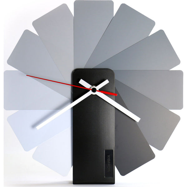 Kibardin Transformer Clock | Black/Monochrome
