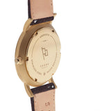 Shore Projects Abersoch Watch with Wool Strap | Chocolate W007S035G