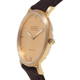 Shore Projects Abersoch Watch with Wool Strap | Chocolate W007S035G